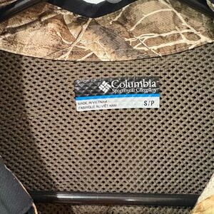 Columbia Camouflage/ LSU shirt